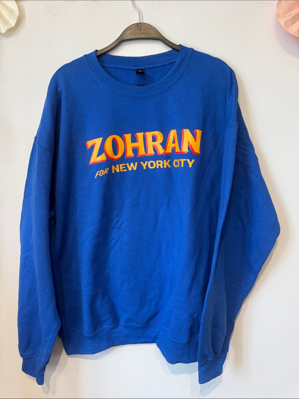 New York sweatshirt size Xlarge